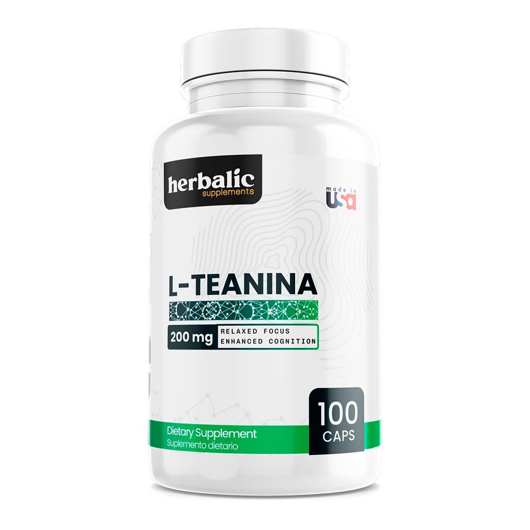 L-Teanina 200 mg en Cápsulas – Relajación y Enfoque Mental - Image 5