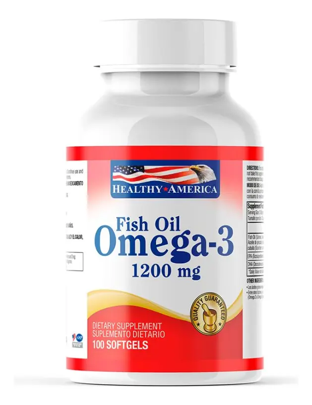 Omega 3 1200 mg Alta Concentración (EPA 648 mg + DHA 432 mg) – 100 Cáps