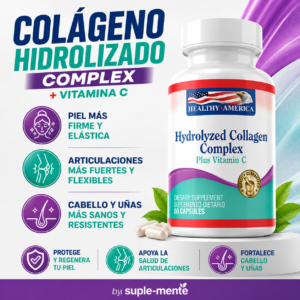 colágeno hidrolizado + vitamina C 1500MG