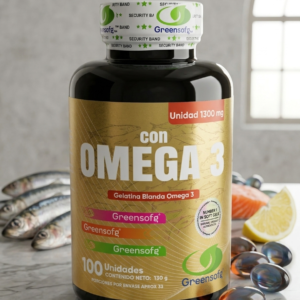 Omega 3 Premium Masticable con Vitaminas C y E – 100 Unidades